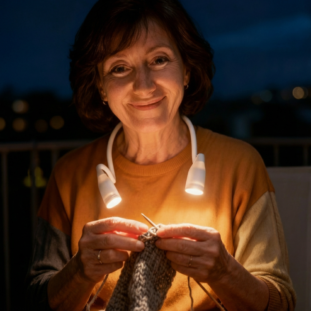 LumiElira – La lámpara de cuello que ilumina tus creaciones y cuida tu vista