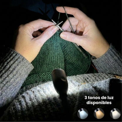 LumiElira – La lámpara de cuello que ilumina tus creaciones y cuida tu vista