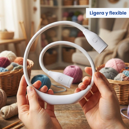 LumiElira – La lámpara de cuello que ilumina tus creaciones y cuida tu vista